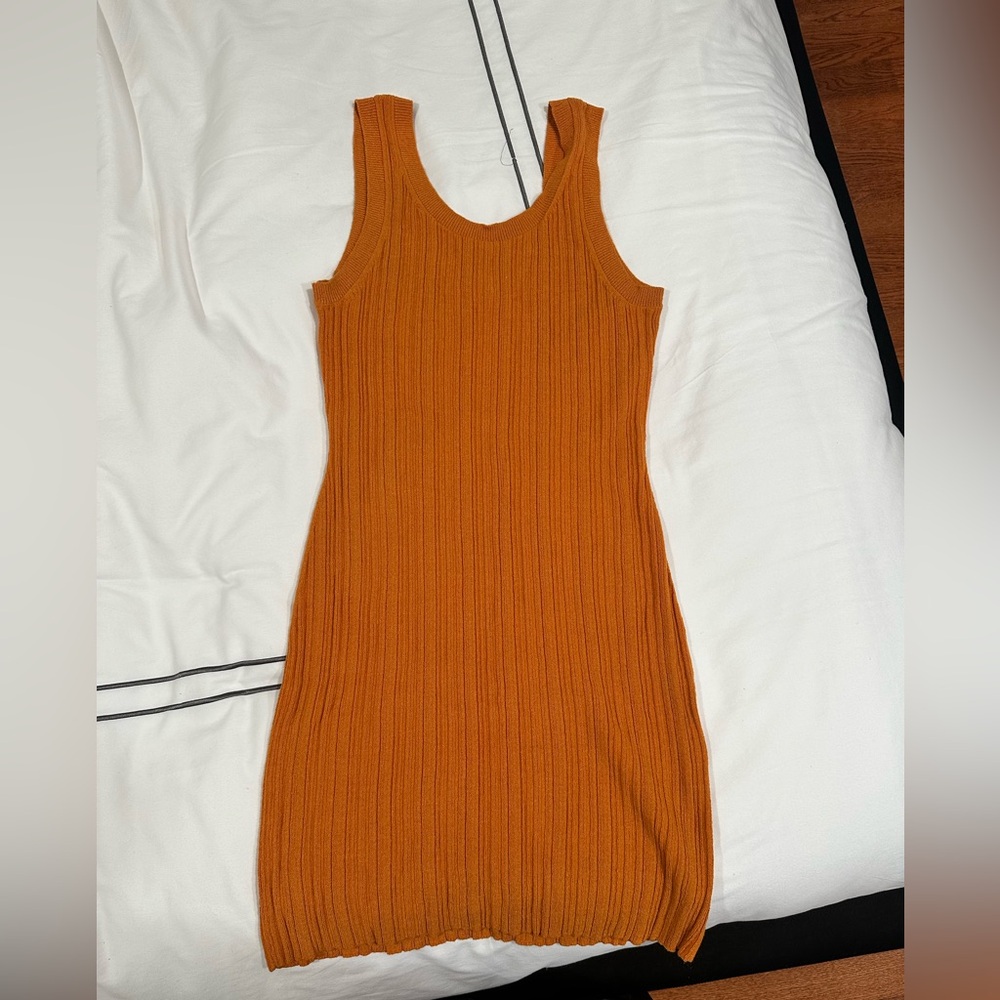 & Other Stories Ribbed Tank Midi Dress
